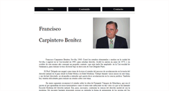 Desktop Screenshot of franciscocarpintero.com