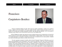 Tablet Screenshot of franciscocarpintero.com